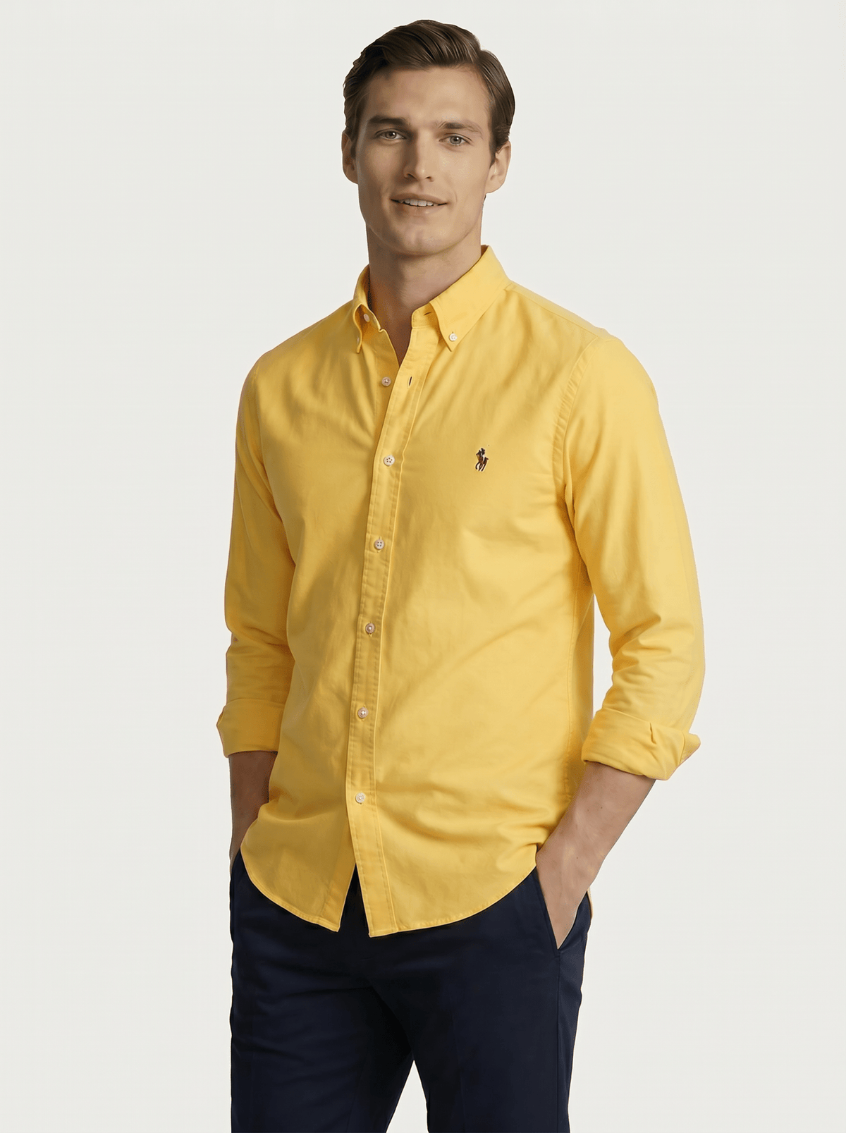 Camisa RL Custom Fit Lisa Poney Colorido - Henri Store