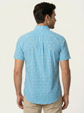 Camisa RL Custom Fit Manga Curta Xadrez - Henri Store