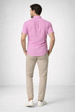 Camisa RL Custom Fit Manga Curta Xadrez - Henri Store