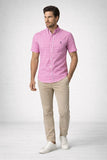 Camisa RL Custom Fit Manga Curta Xadrez - Henri Store