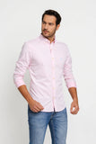 Camisa RL Custom Fit Ml Rosa / Small Poney Azul Tifanny - Henri Store