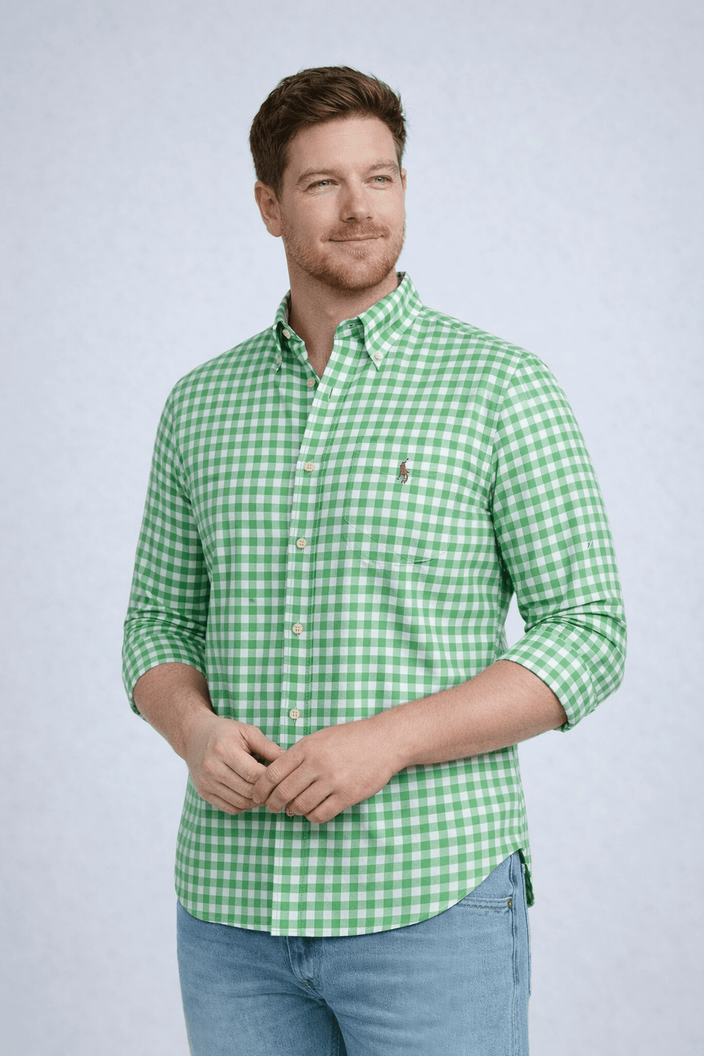 Camisa RL Custom Manga Longa Poney Colorido - Live - Henri Store