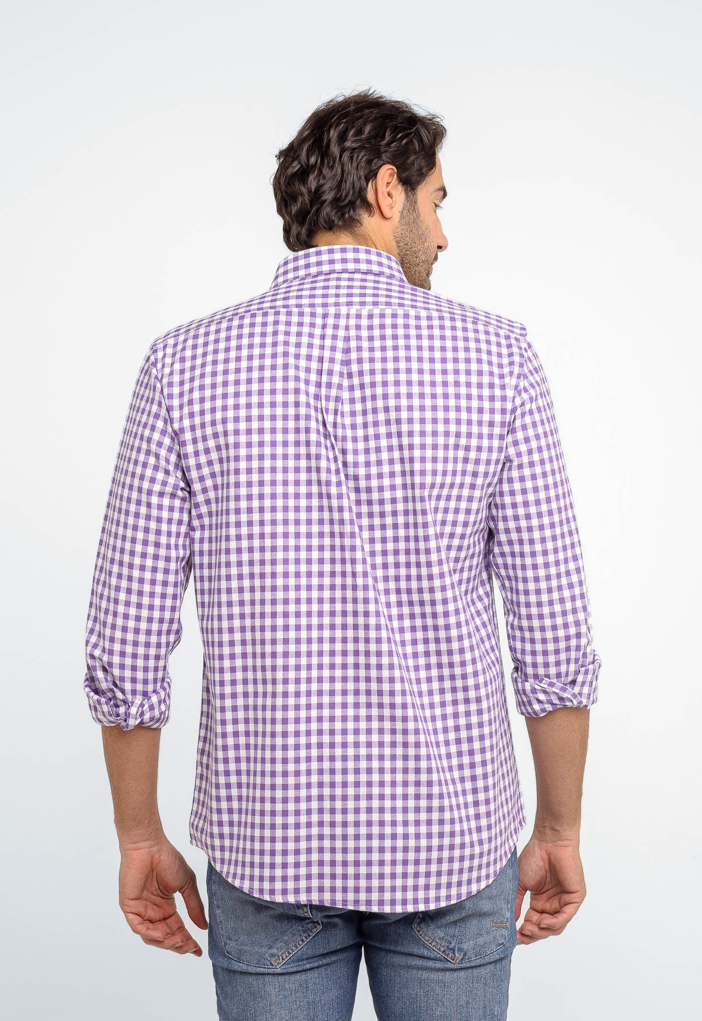 Camisa RL Custom Xadrez Fit Manga Longa - Henri Store