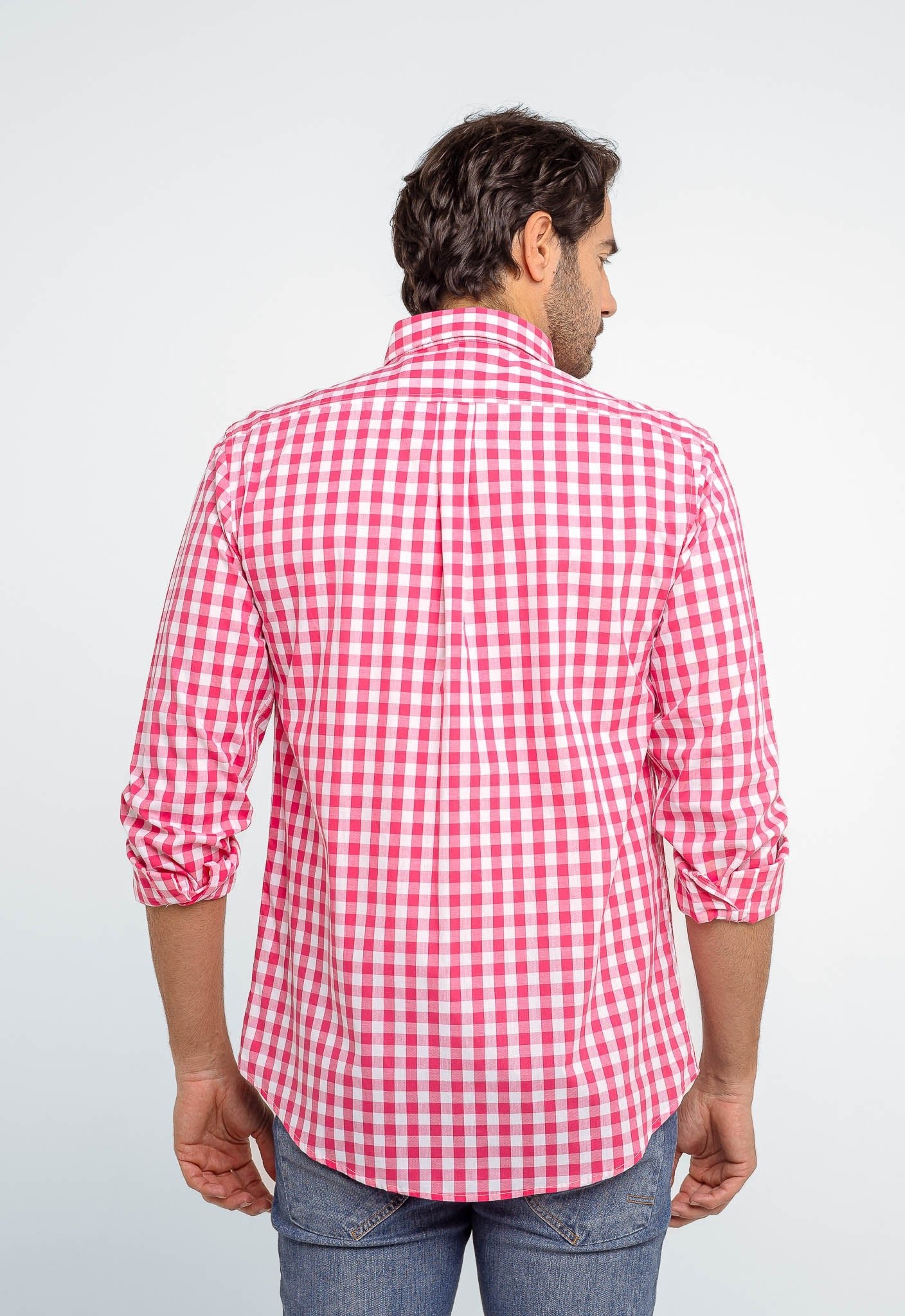 Camisa RL Custom Xadrez Fit Manga Longa - Henri Store