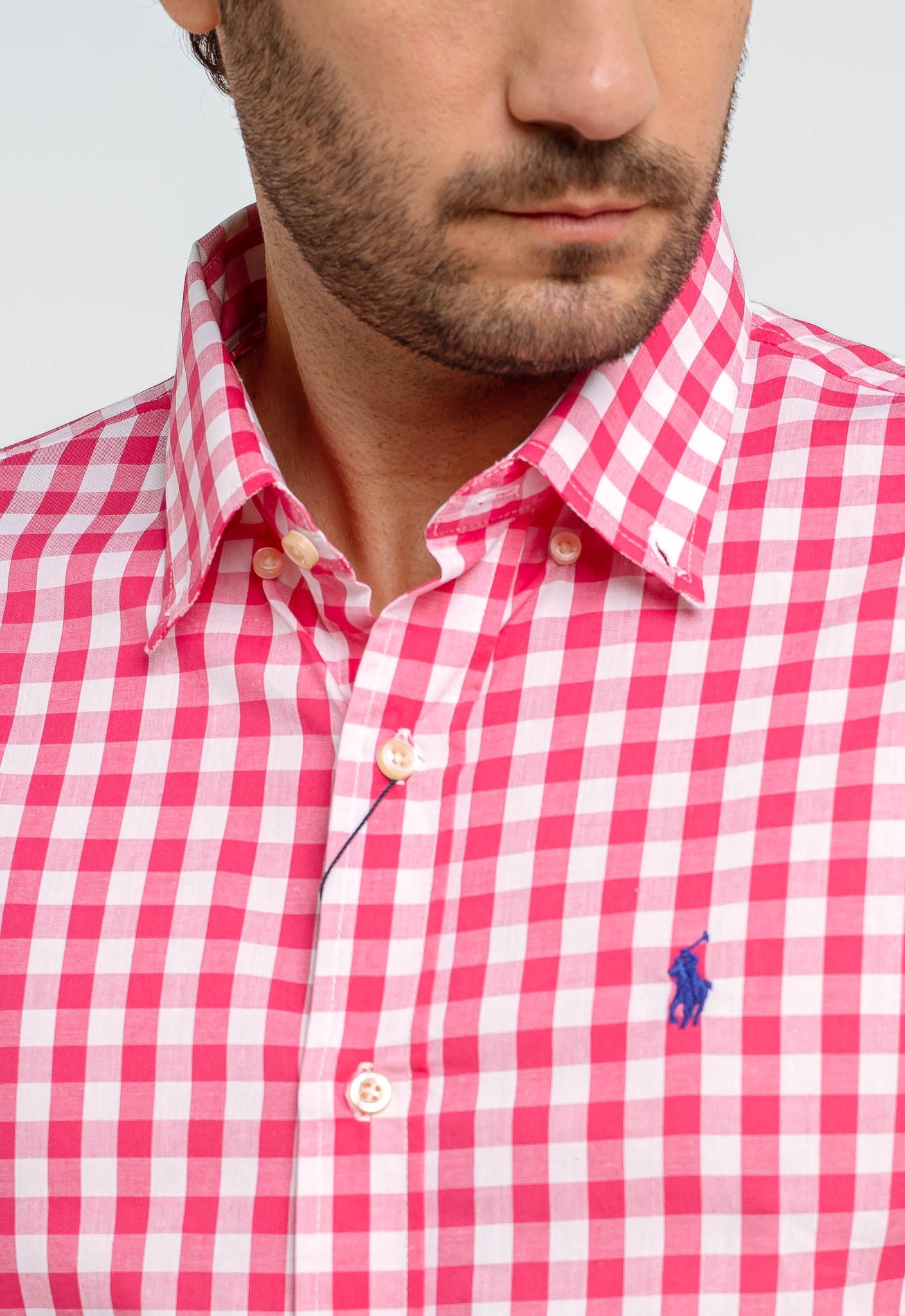 Camisa RL Custom Xadrez Fit Manga Longa - Henri Store