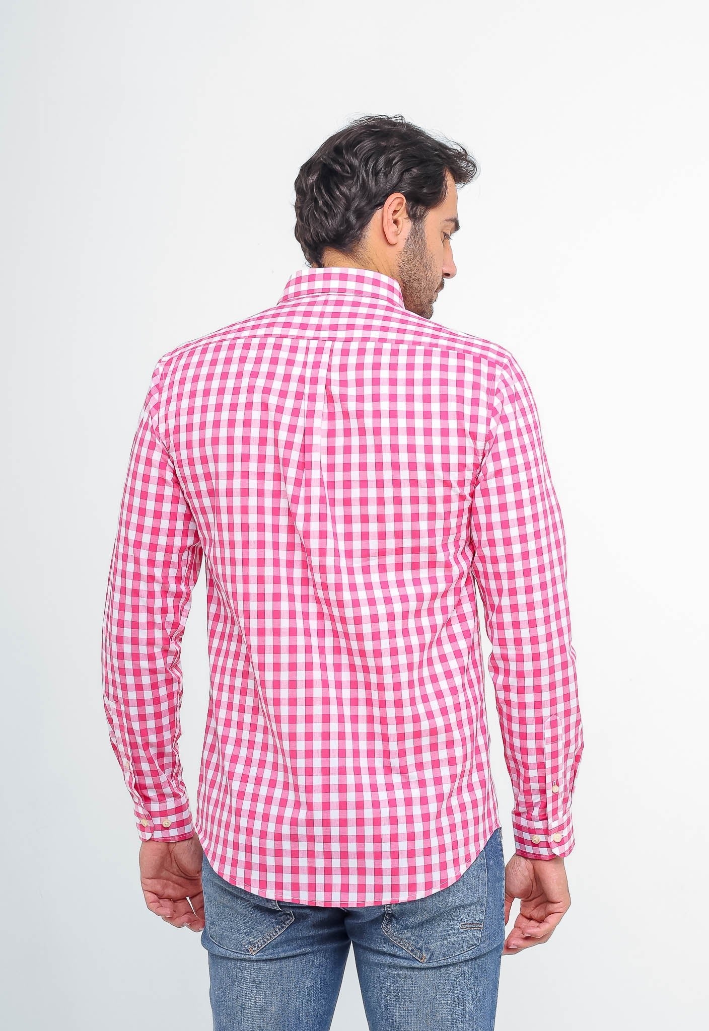 Camisa RL Custom Xadrez Fit Manga Longa - Henri Store