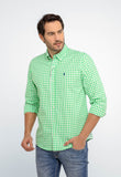 Camisa RL Custom Xadrez Fit Manga Longa - Henri Store