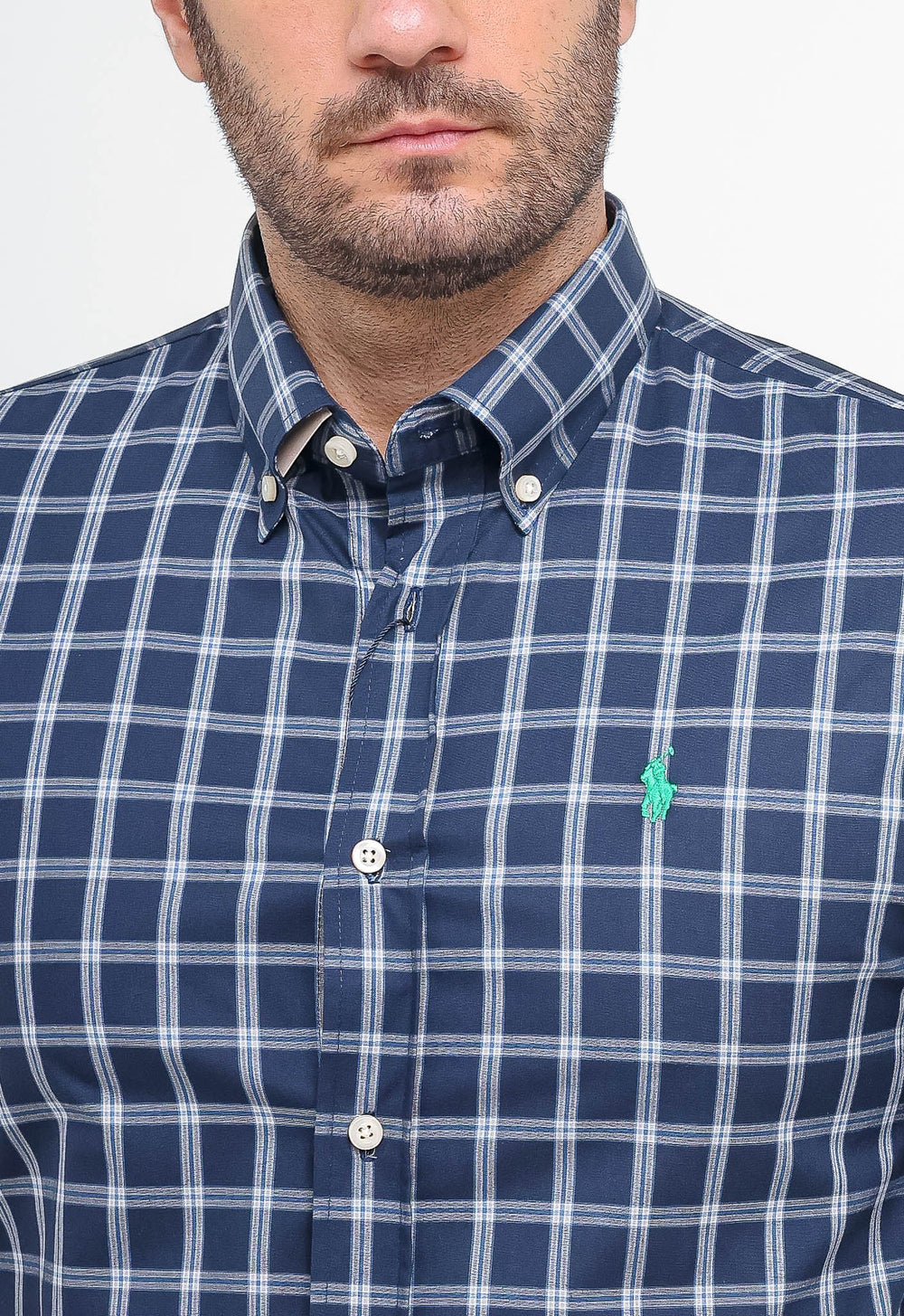 Camisa RL Custom Xadrez Fit Manga Longa - Henri Store