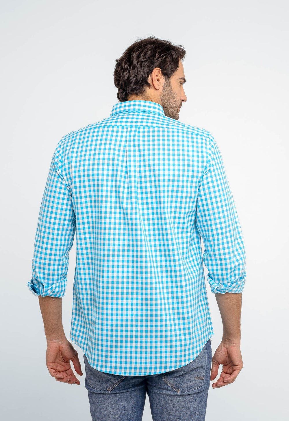 Camisa RL Custom Xadrez Fit Manga Longa - Henri Store