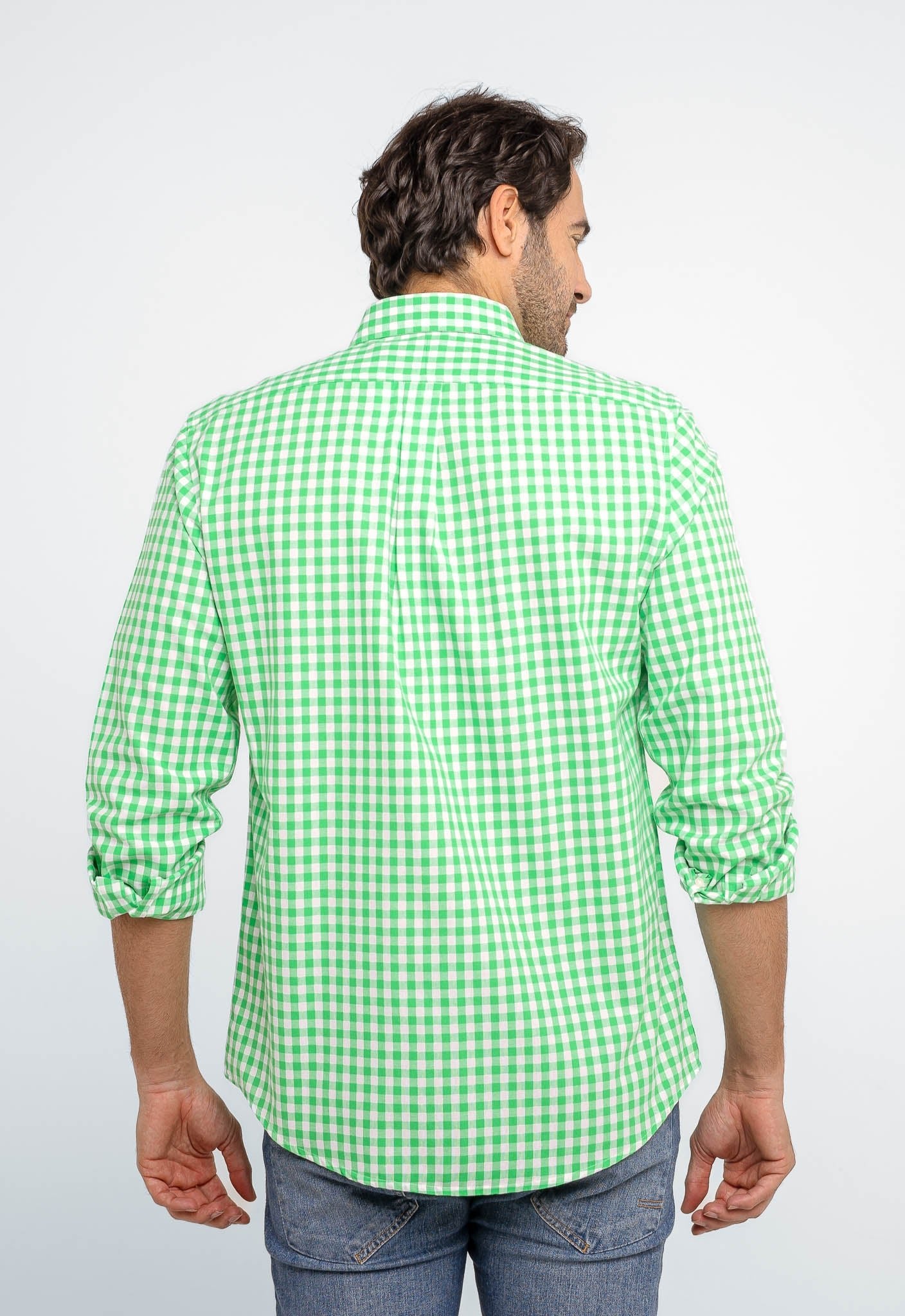 Camisa RL Custom Xadrez Fit Manga Longa - Henri Store