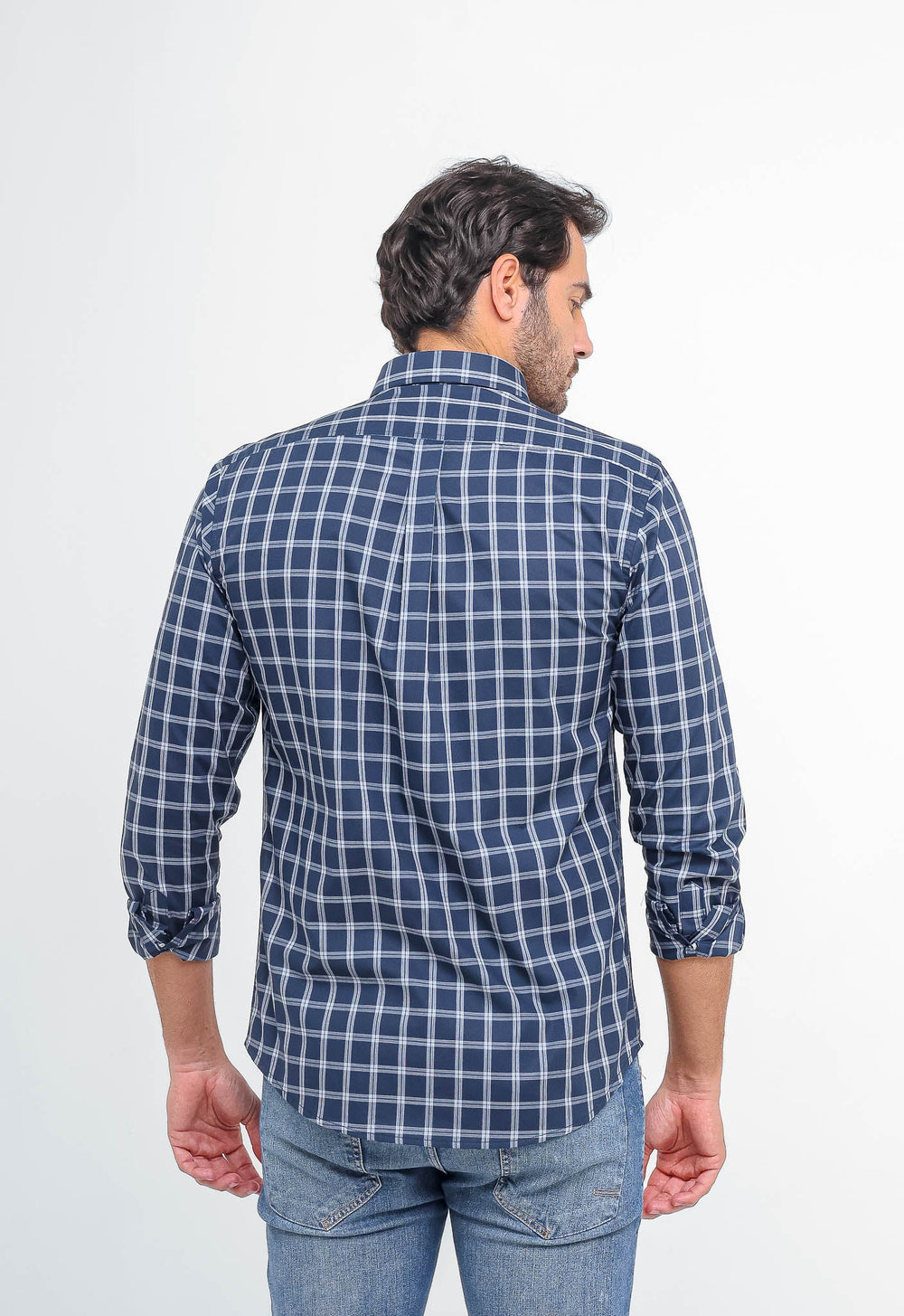 Camisa RL Custom Xadrez Fit Manga Longa - Henri Store