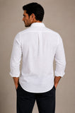 Camisa RL Linho Manga Longa Custom Fit - Henri Store