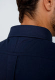 Camisa RL Lisa Custom Fit Manga Longa Poney Cor Unica - Henri Store