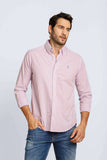 Camisa RL Manga Curta Custom Fit Lilas Xadrez Ponei Azul - Henri Store