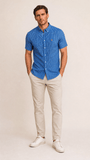 Camisa RL Manga Curta Custom Fit Xadrez - Live - Henri Store