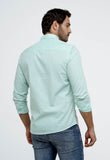 Camisa RL Manga Longa Custom Fit Verde Xadrez Ponei Marinho - Henri Store