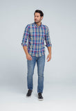 Camisa RL Manga Longa Custom Fit Xadrez - Henri Store