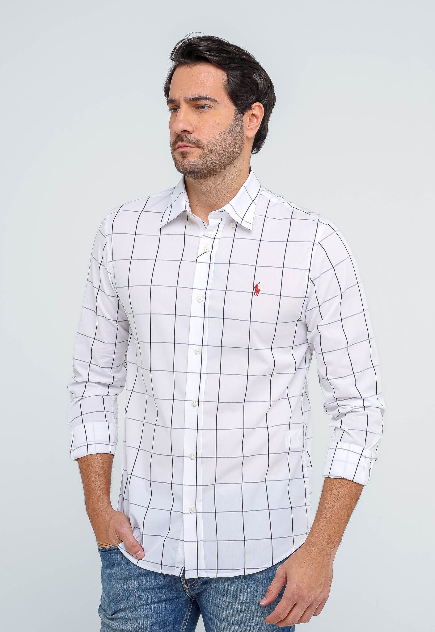 Camisa RL Manga Longa Quadriculado Xadrez - Henri Store