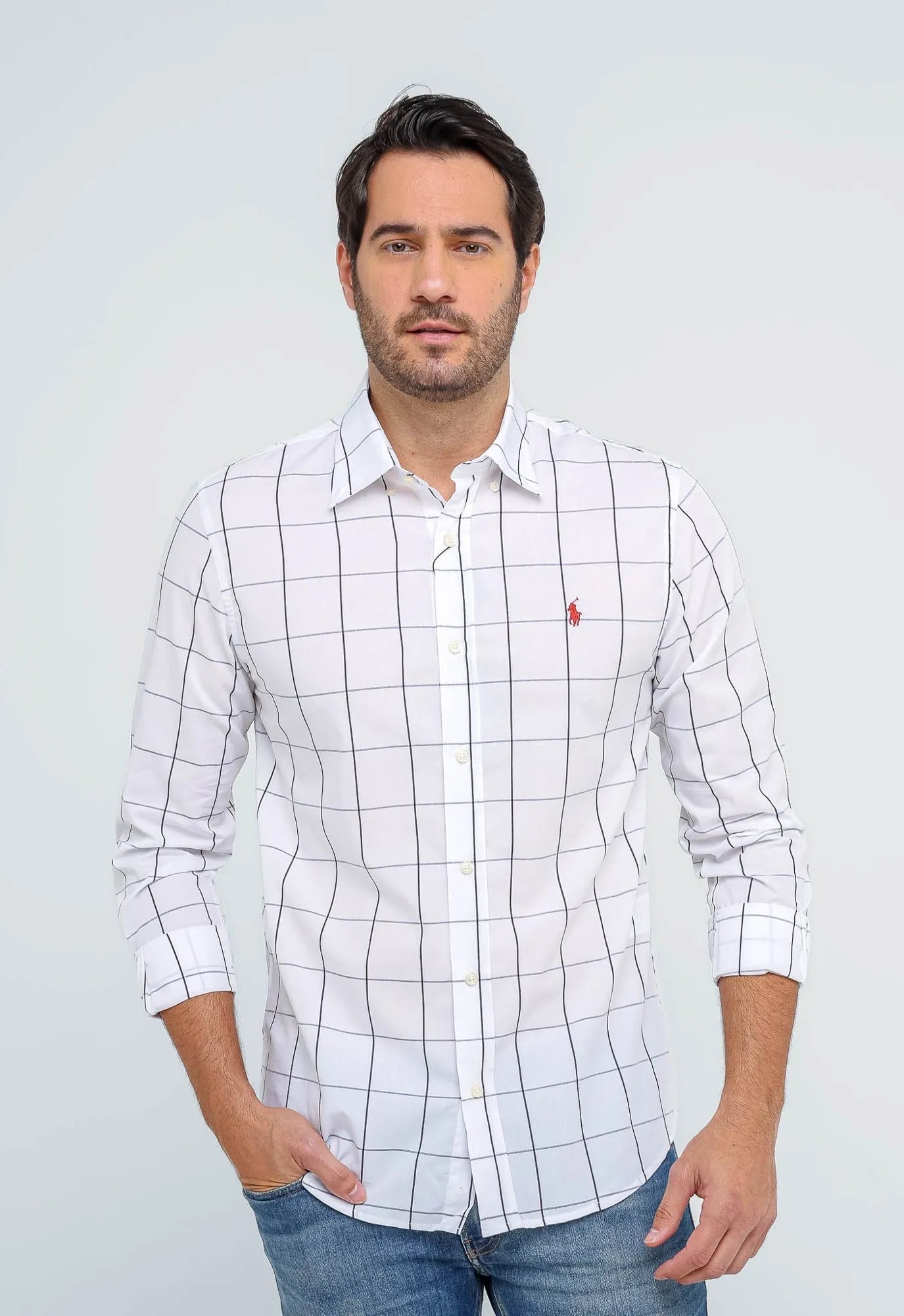 Camisa RL Manga Longa Quadriculado Xadrez - Henri Store