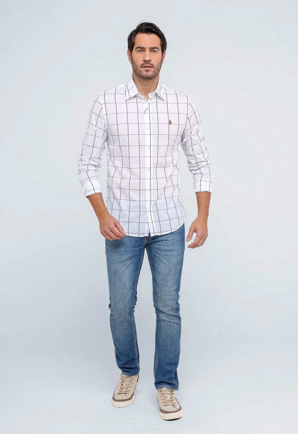 Camisa RL Manga Longa Quadriculado Xadrez - Henri Store
