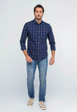 Camisa RL Manga Longa Quadriculado Xadrez - Henri Store