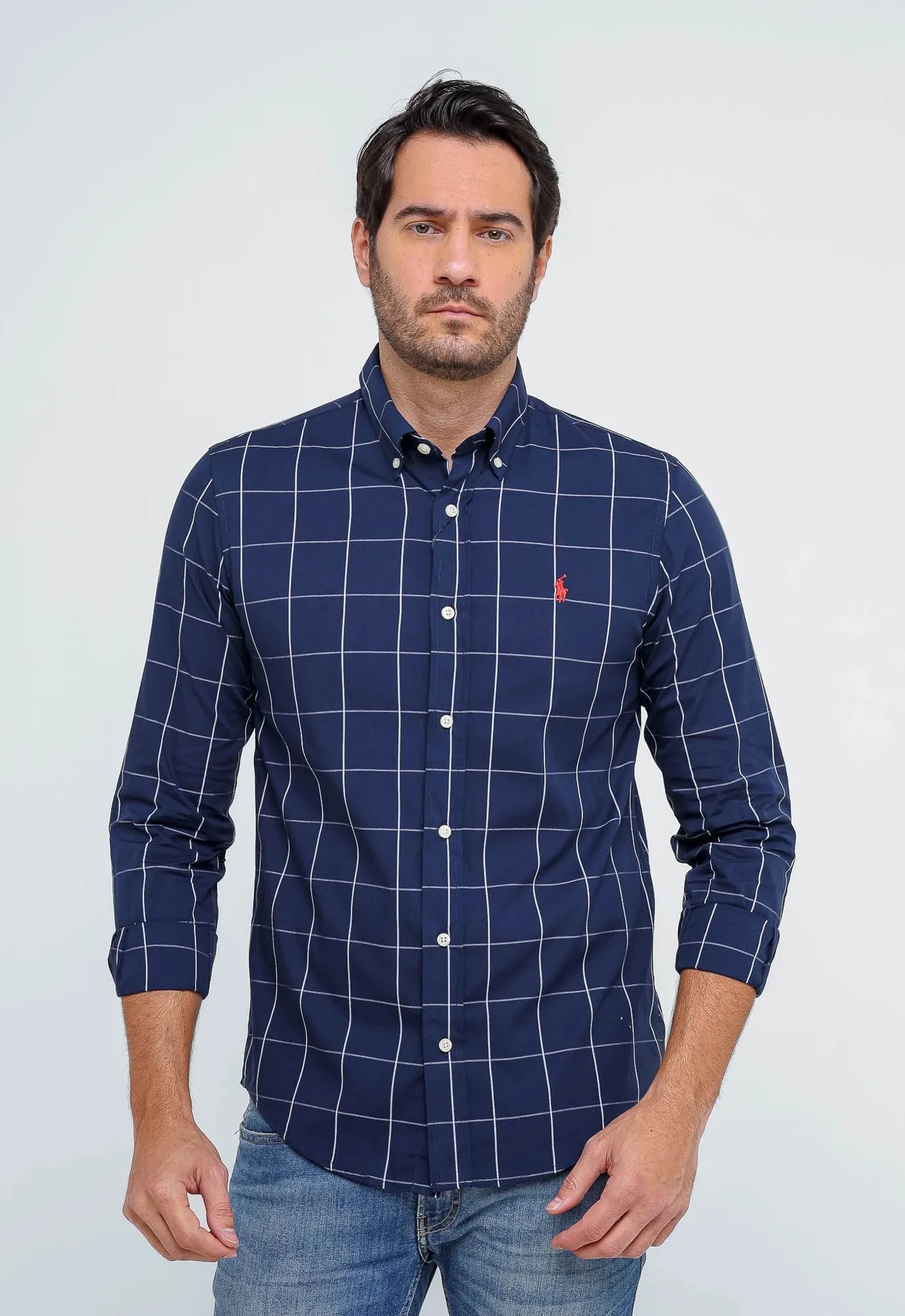 Camisa RL Manga Longa Quadriculado Xadrez - Henri Store