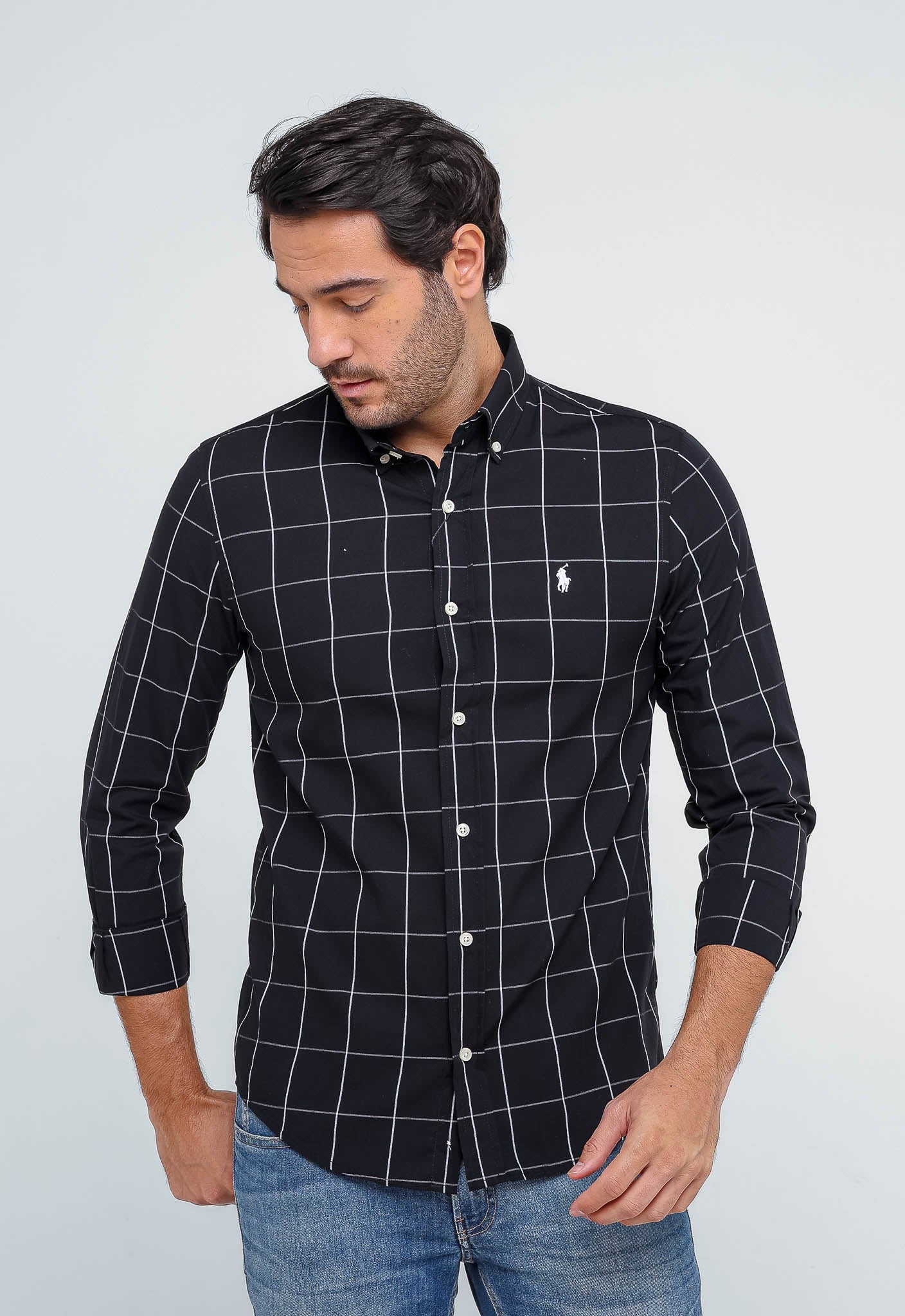 Camisa RL Manga Longa Quadriculado Xadrez - Henri Store