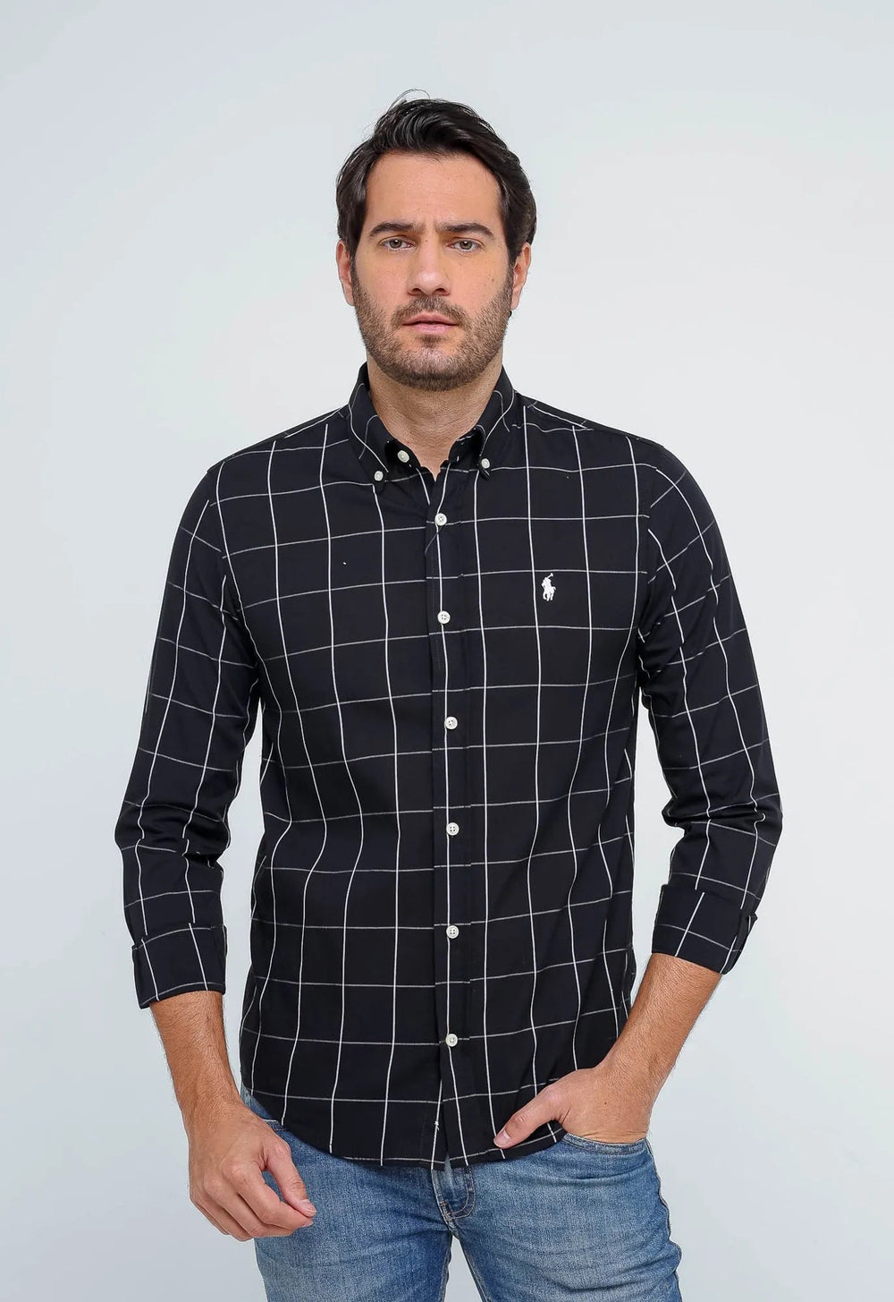 Camisa RL Manga Longa Quadriculado Xadrez - Henri Store