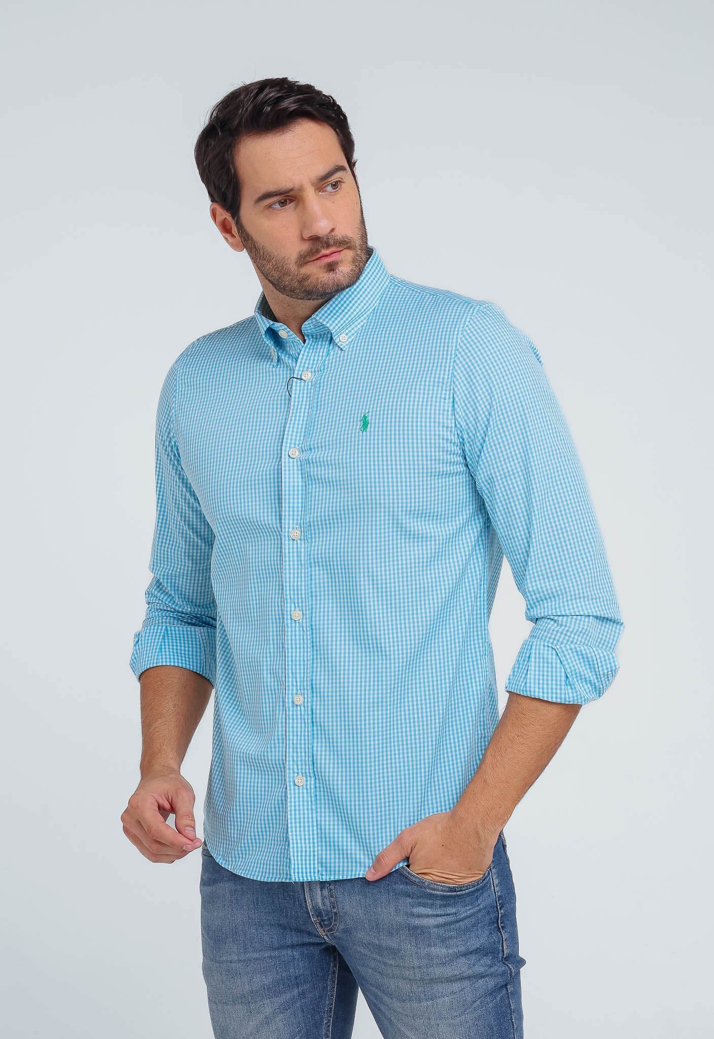 Camisa RL Manga Longa Xadrez - Live - Henri Store
