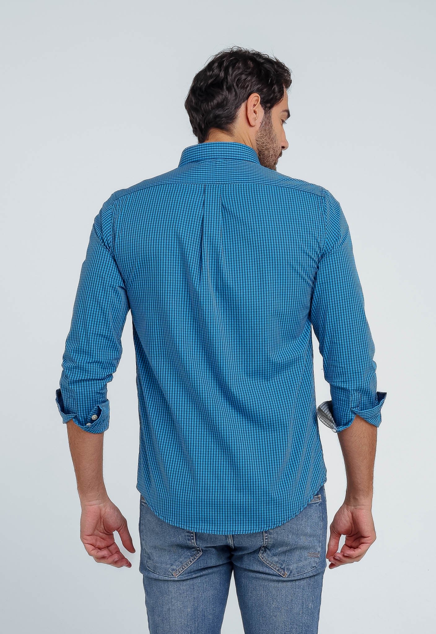 Camisa RL Manga Longa Xadrez - Live - Henri Store