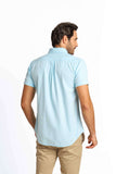 Camisa RL Mc Custom Fit Azul Claro Ponei Azul - Live - Henri Store