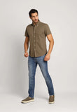 Camisa RL Mc Oxford Ponei Colorido - Henri Store
