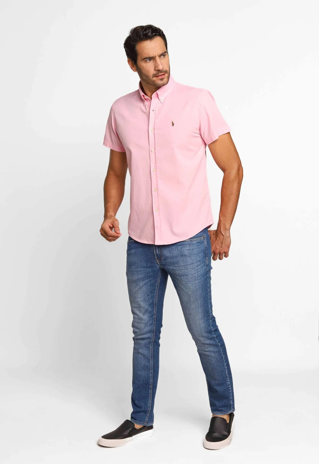 Camisa RL Mc Oxford Ponei Colorido - Henri Store