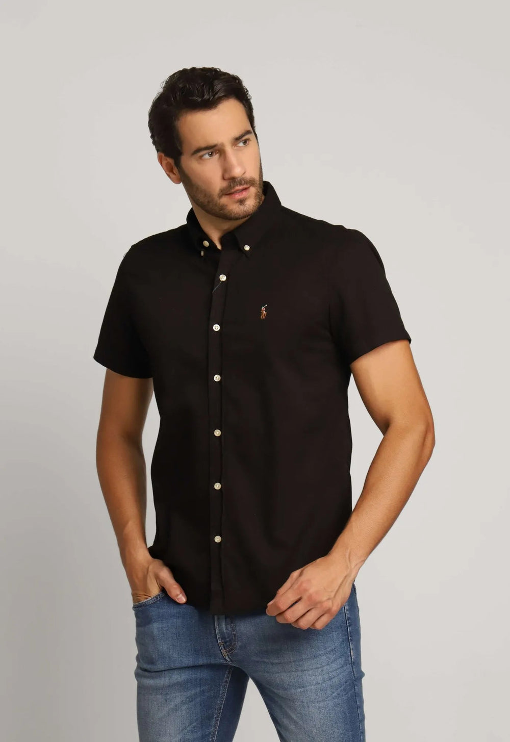 Camisa RL Mc Oxford Ponei Colorido - Henri Store