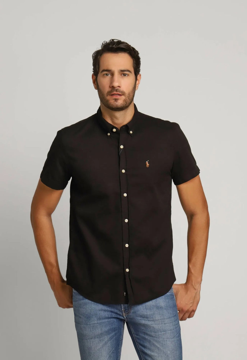 Camisa RL Mc Oxford Ponei Colorido - Henri Store