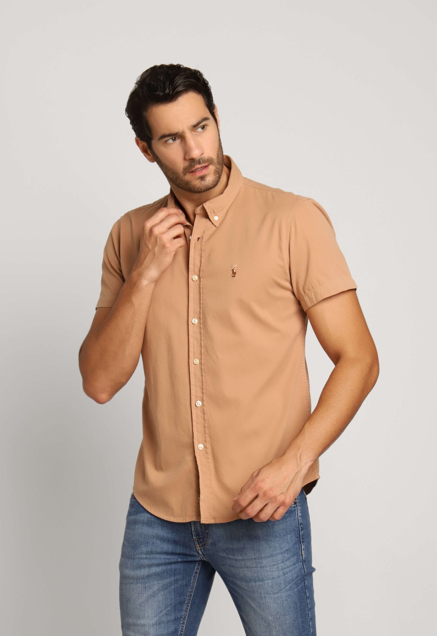 Camisa RL Mc Oxford Ponei Colorido - Henri Store