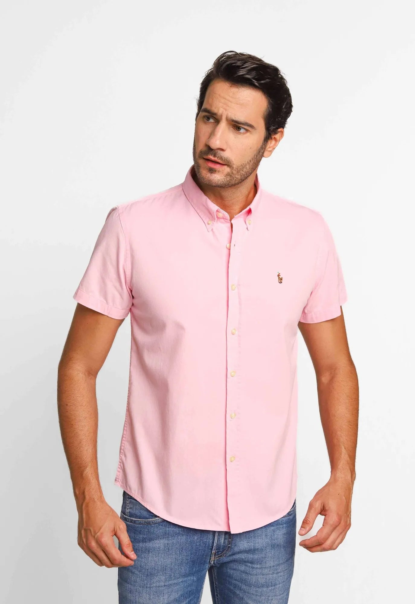 Camisa RL Mc Oxford Ponei Colorido - Henri Store