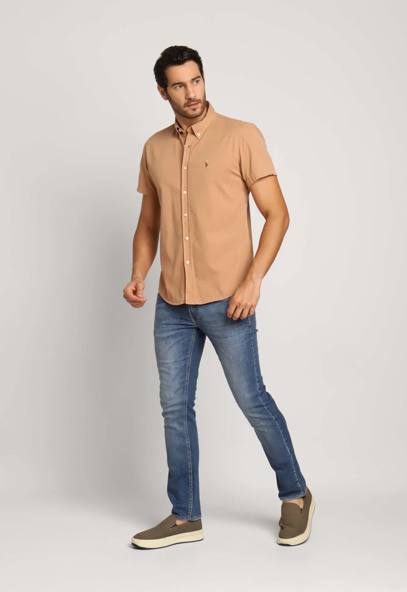 Camisa RL Mc Oxford Ponei Colorido - Henri Store