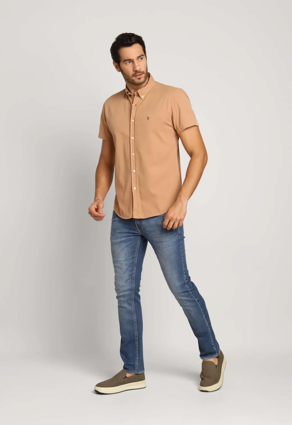 Camisa RL Mc Oxford Ponei Colorido - Henri Store