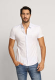 Camisa Scavo Basica Mc Branco - Henri Store