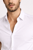 Camisa Scavo Basica Mc Branco - Henri Store