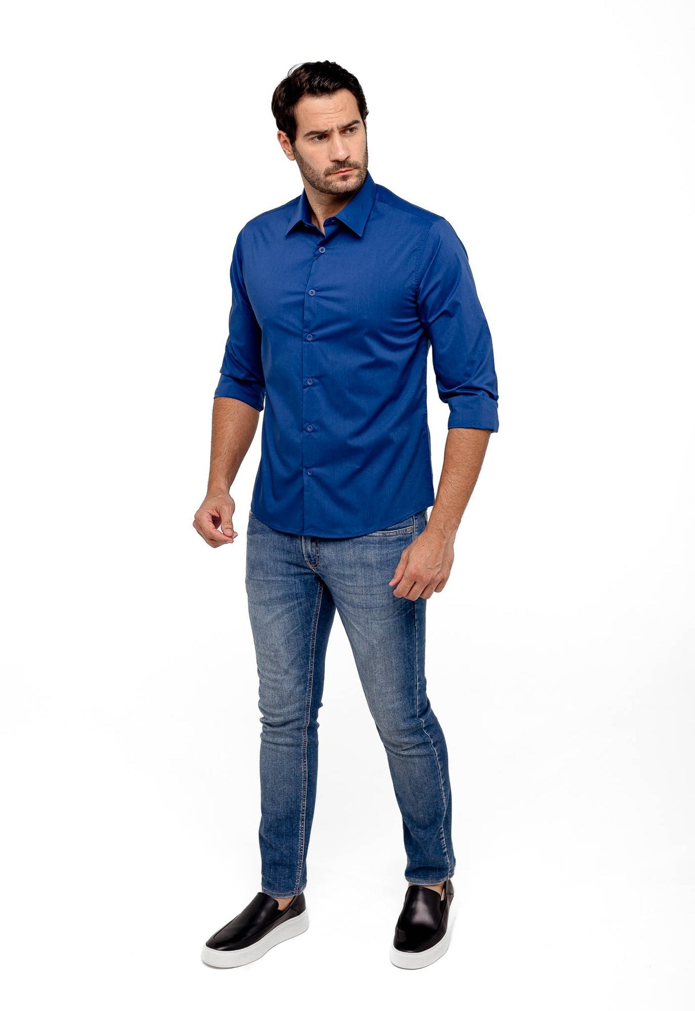 Camisa Scavo Básica ML - Henri Store