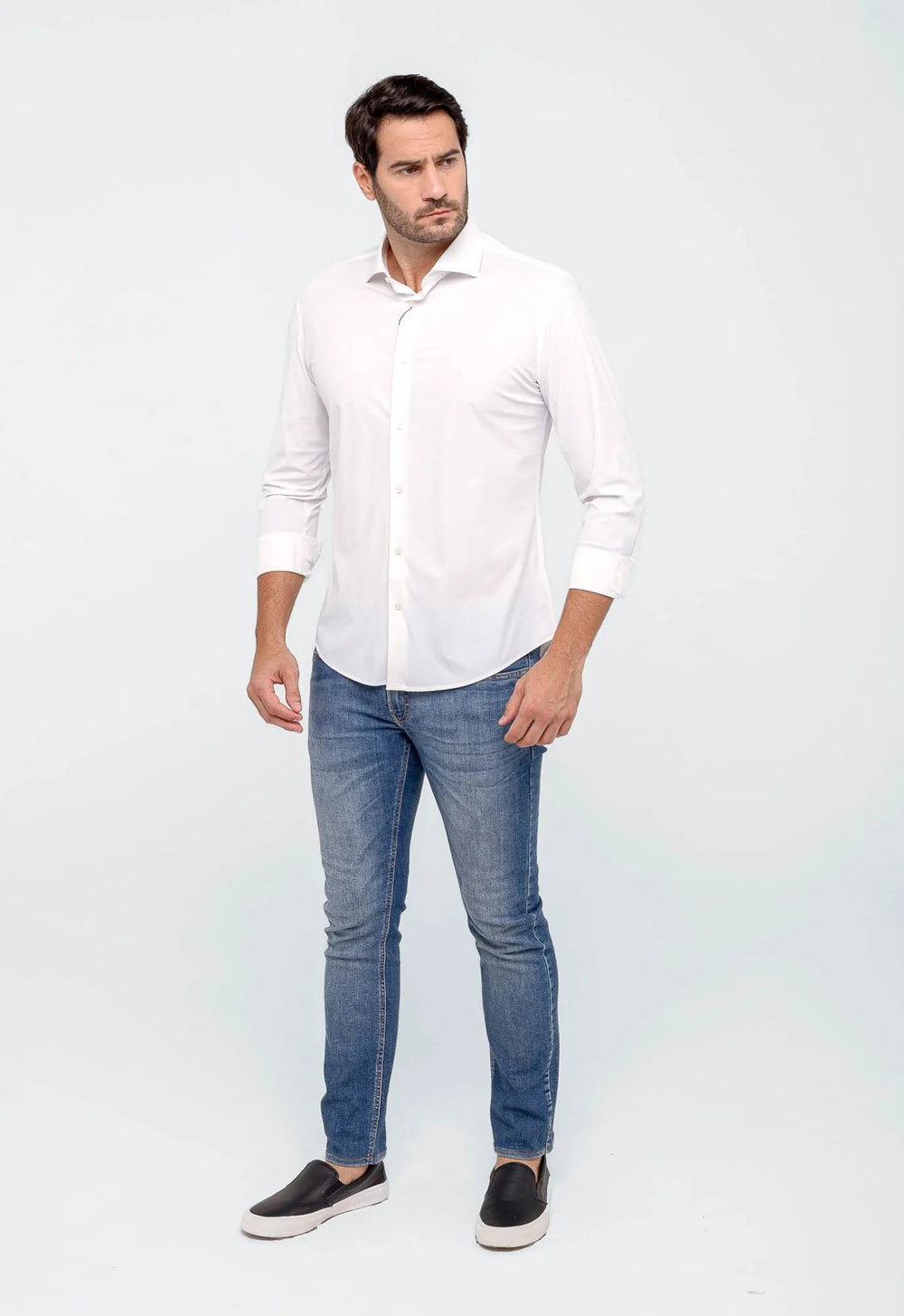 Camisa Scavo Básica ML - Henri Store