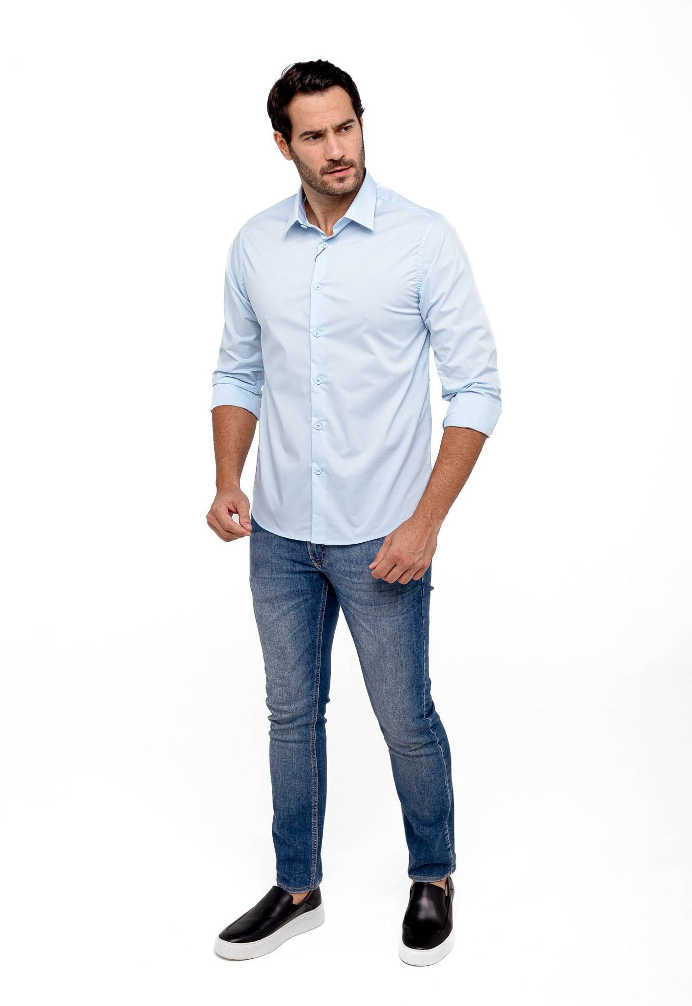 Camisa Scavo Básica ML - Henri Store
