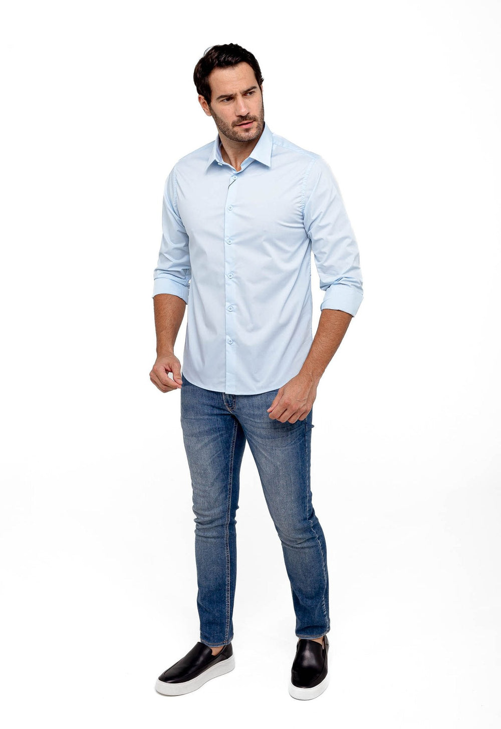 Camisa Scavo Básica ML - Henri Store