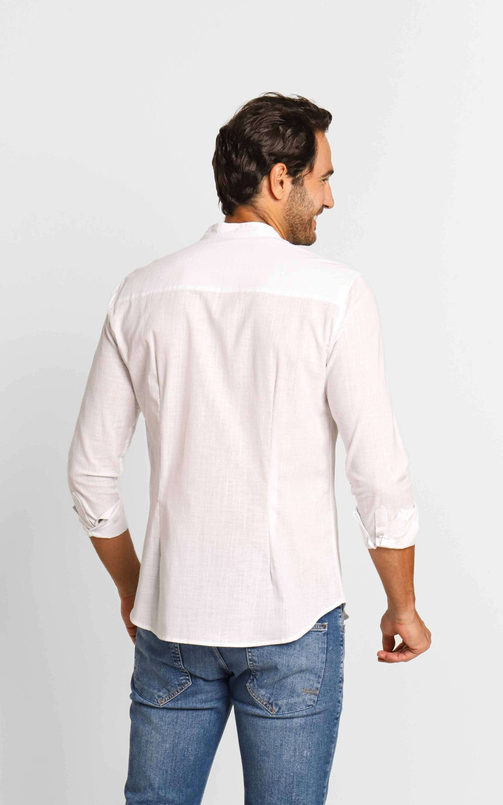 Camisa Scavo ml Básica Gola Padre - Henri Store