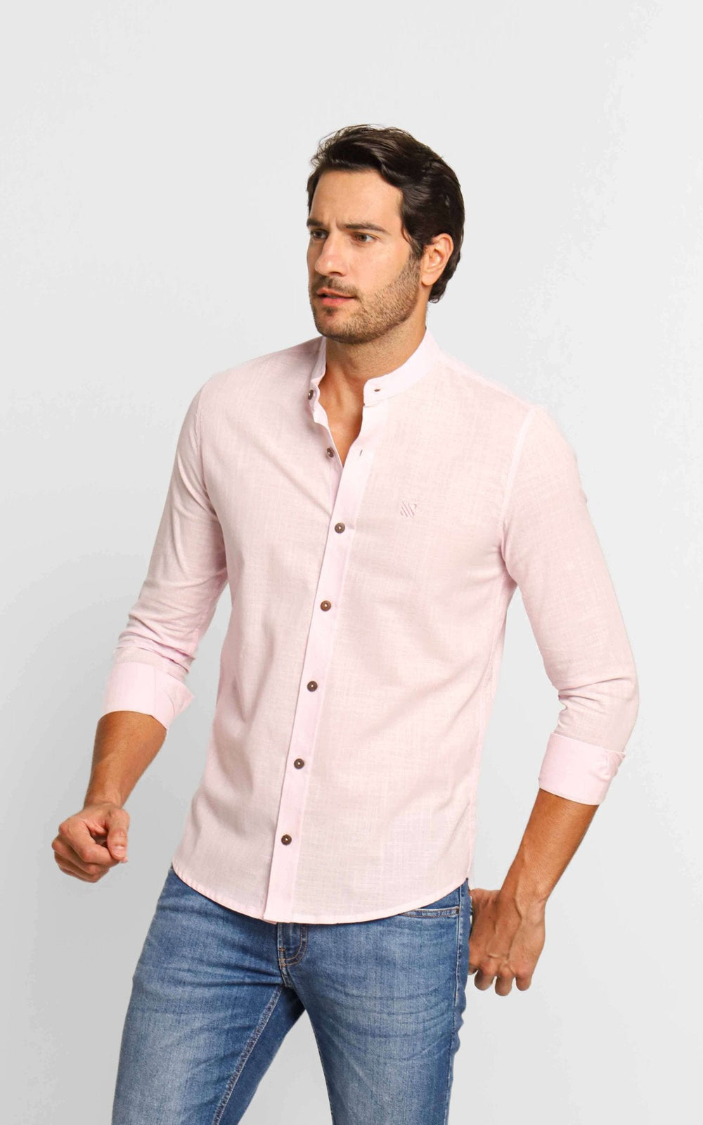 Camisa Scavo ml Básica Gola Padre - Henri Store