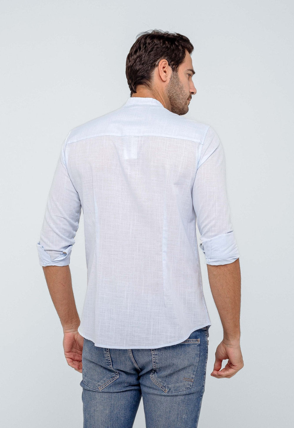 Camisa Scavo ml Básica Gola Padre - Henri Store