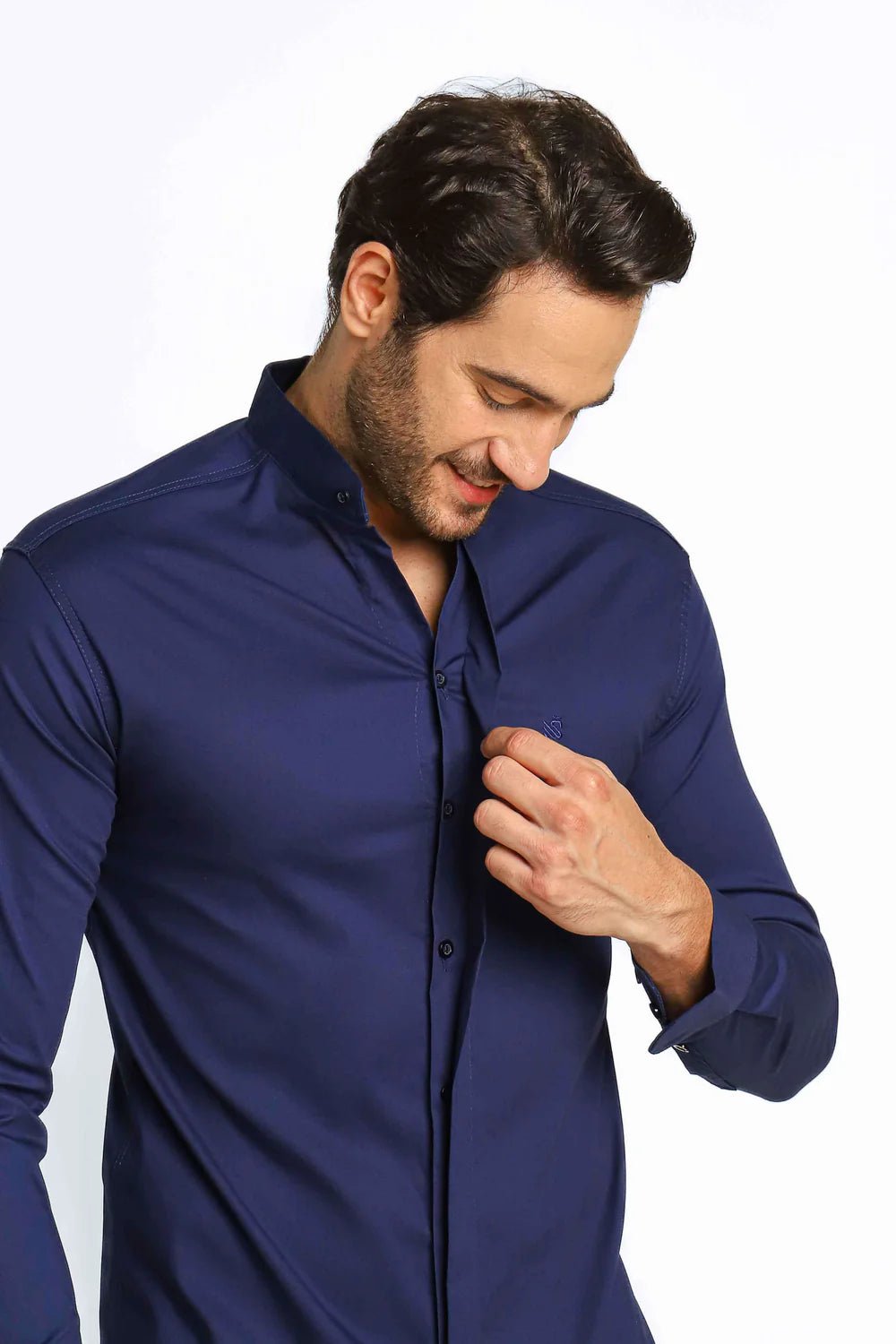 Camisa Scavo ml Slim Gola Padre - Live - Henri Store
