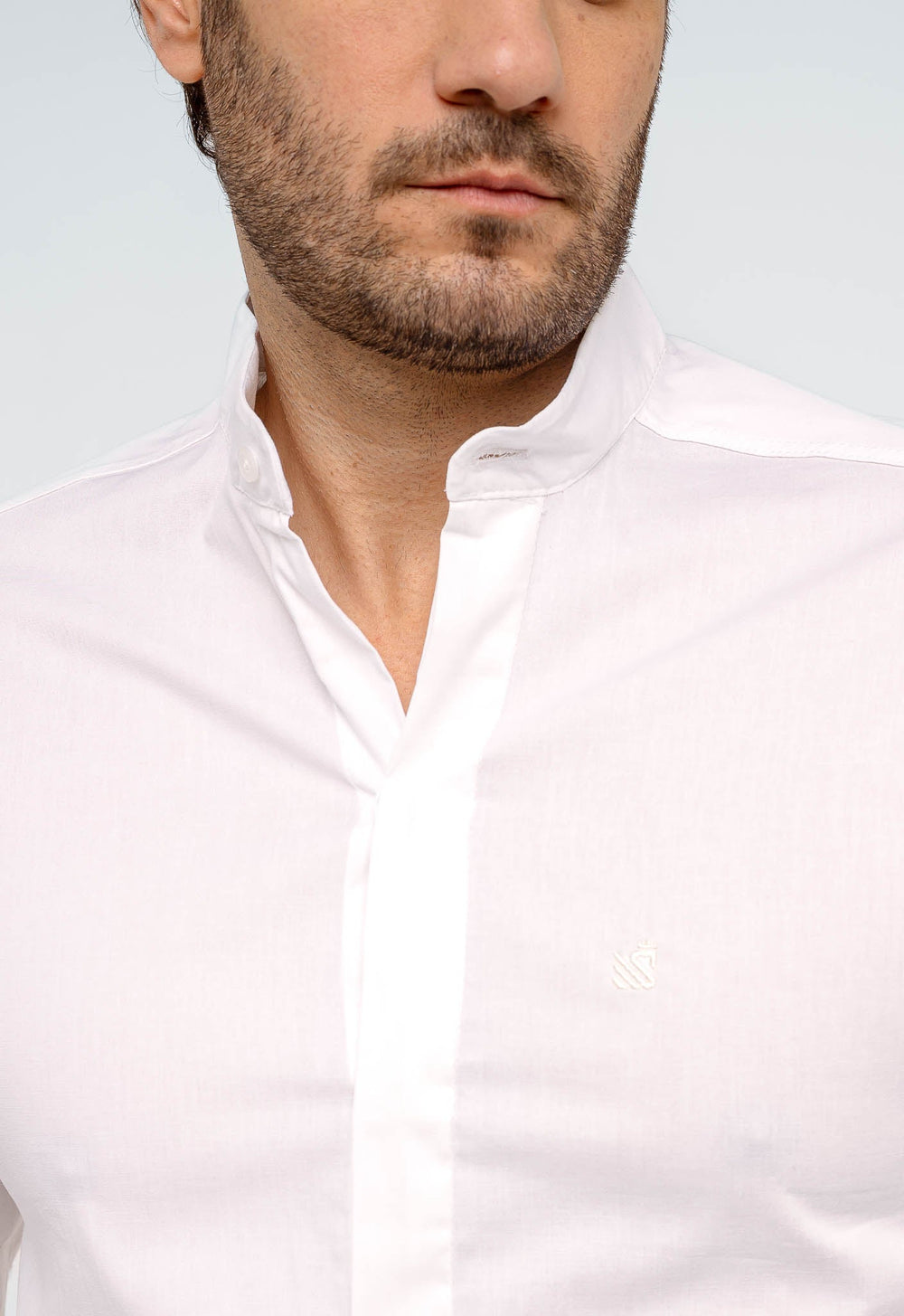 Camisa Scavo ml Slim Gola Padre - Live - Henri Store